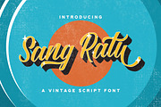 Sang Ratu - Vintage Script Font, a Script Font by StringLabs (Thumbnail 1 of 11)