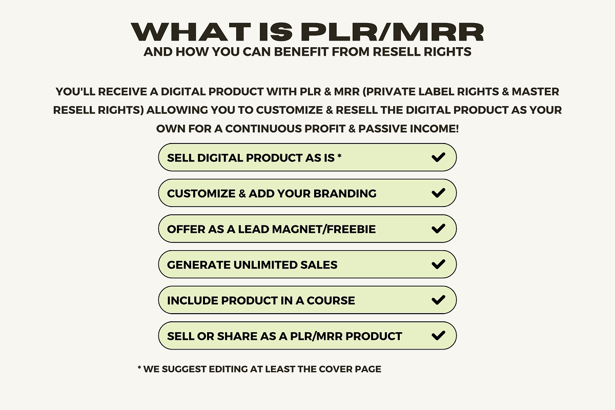 PLR MRR Faceless Reels Resell Rights, a Social Media Template by The Thrive Society (Photo 3 of 9)