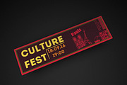 Fresh Event Ticket, an Invitation Template by Konakchiev (Thumbnail 2 of 3)