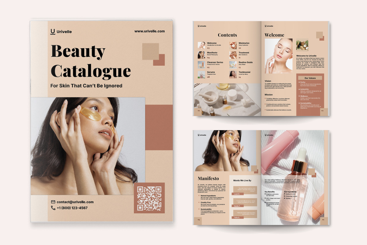 Elegant Cosmetic Product Catalog, a Brochure Template by twinstd (Photo 4 of 6)