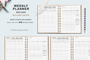 Ultimate Planner Bundle 2023-2024, a Stationery Template by ROJI CREATOR (Thumbnail 3 of 9)