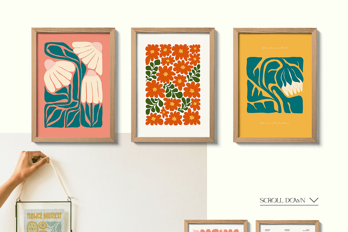 Modern Flora. 3 | Wall Art Creator, an Object Graphic by Leleka.Store (Photo 7 of 19)