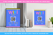 WiFi QR Code Sign - Colorful, a Flyer Template by SunshineStudioBoutique (Thumbnail 5 of 10)