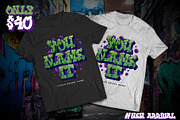 MWD Graff - Wildstyle Graffiti Font, a Font by Prioritype Co (Thumbnail 2 of 6)