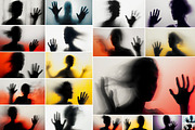 40 Blurred silhouettes, a Person Photo by Handmadefont (Thumbnail 4 of 10)
