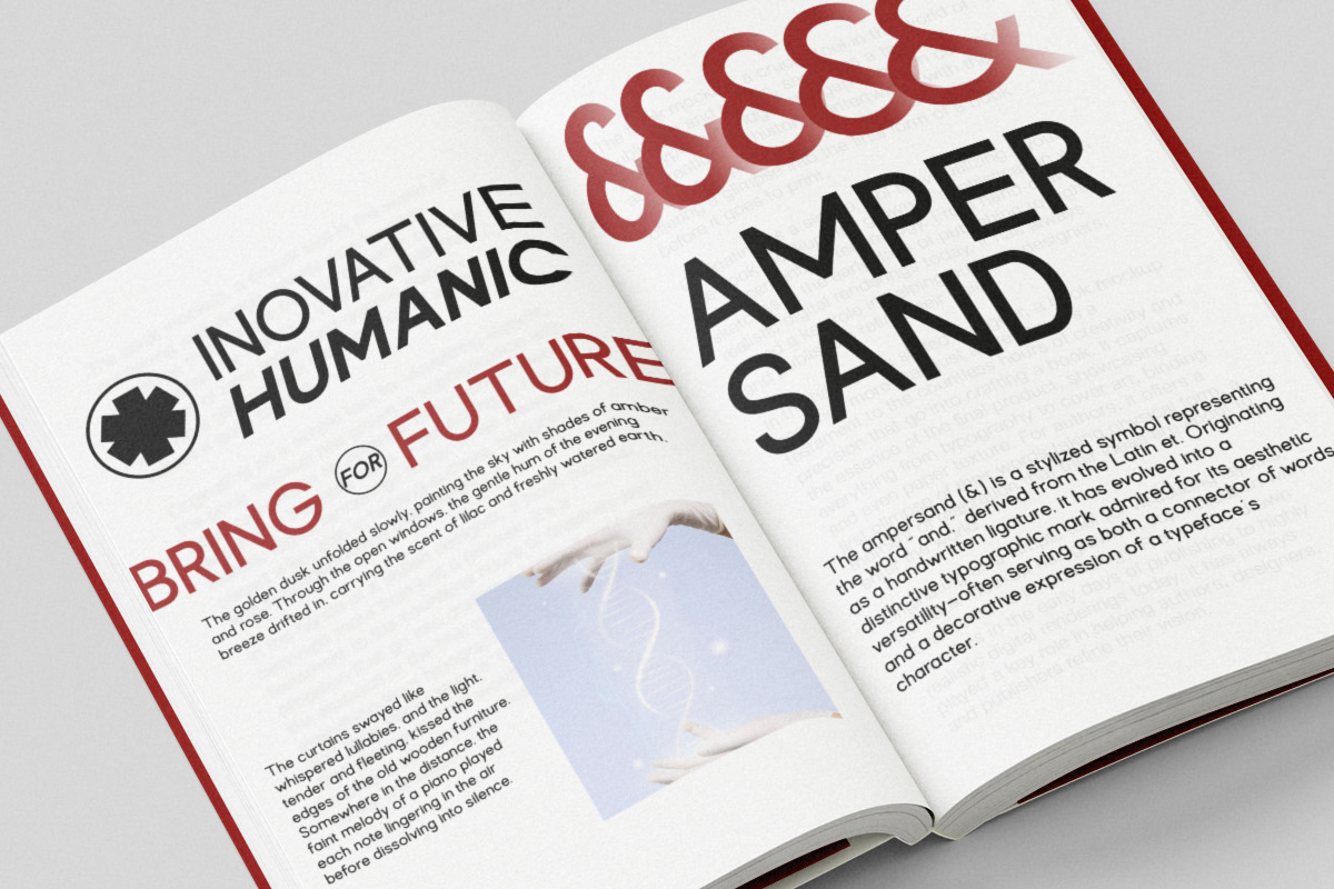 Rotorika, a Sans Serif Font by Nurul_kamal (Photo 3 of 10)