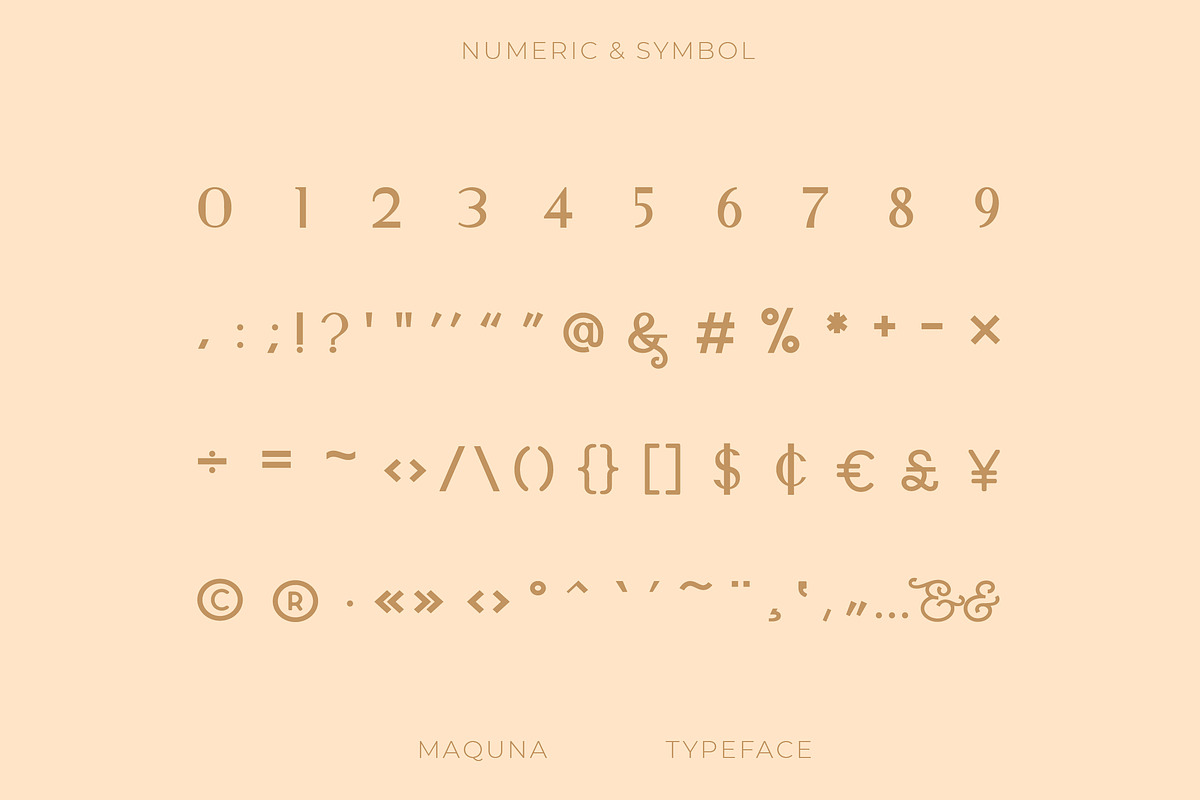 Maquna - Stylish Sans Serif Typeface, a Sans Serif Font by CCS Type (Photo 14 of 18)