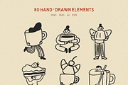 Coffee & Café Illustrations, a Food Illustration by happpydesign (Thumbnail 6 of 12)