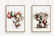 Whimsical Easter Koala Clipart, an Illustration by Libby Wishes (Thumbnail 5 of 7)