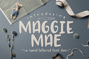 Maggie Mae Font Duo, a Handwritten Font by Groovy Fonts by Mindy (Thumbnail 1 of 8)
