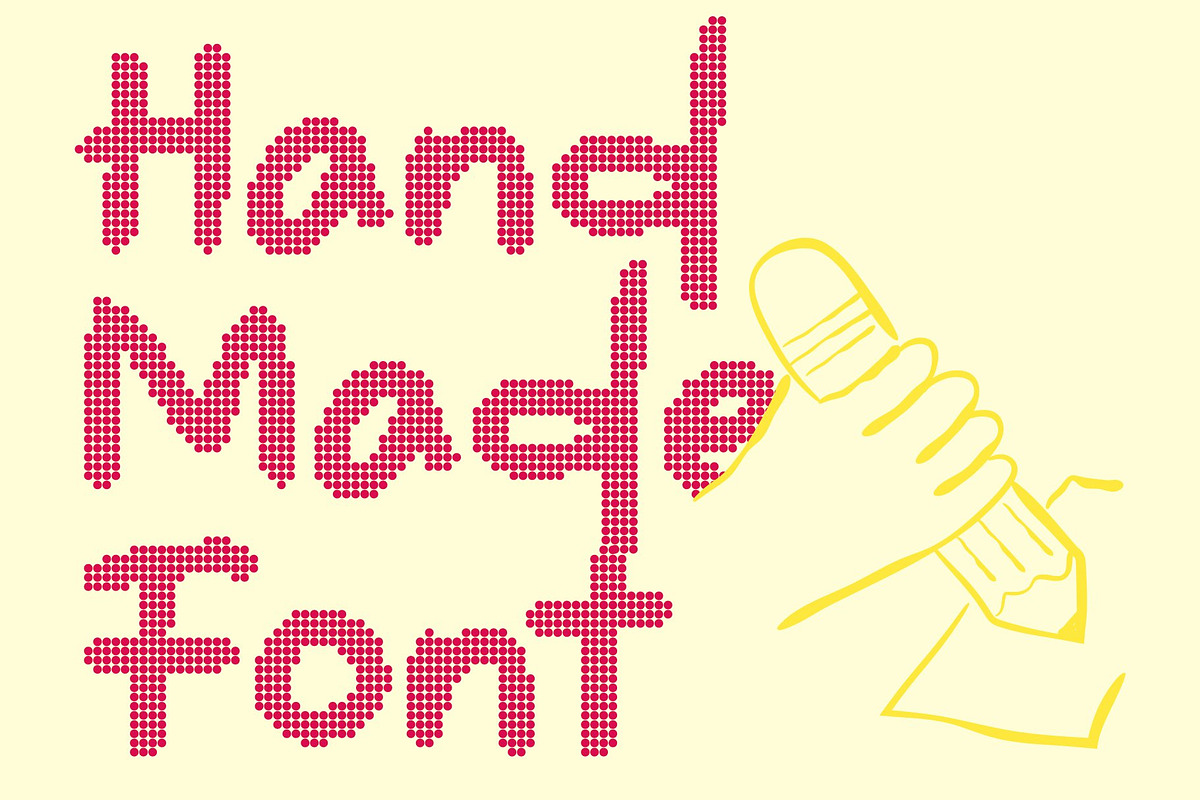 CS Bonkey Disco, a Handwritten Font by Craft Supply Co. (Photo 2 of 8)