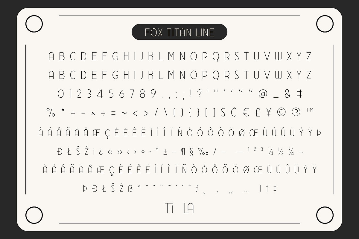 Fox Titan: 4 Font Style, a Handwritten Font by Fox7 By Rattana (Photo 11 of 12)