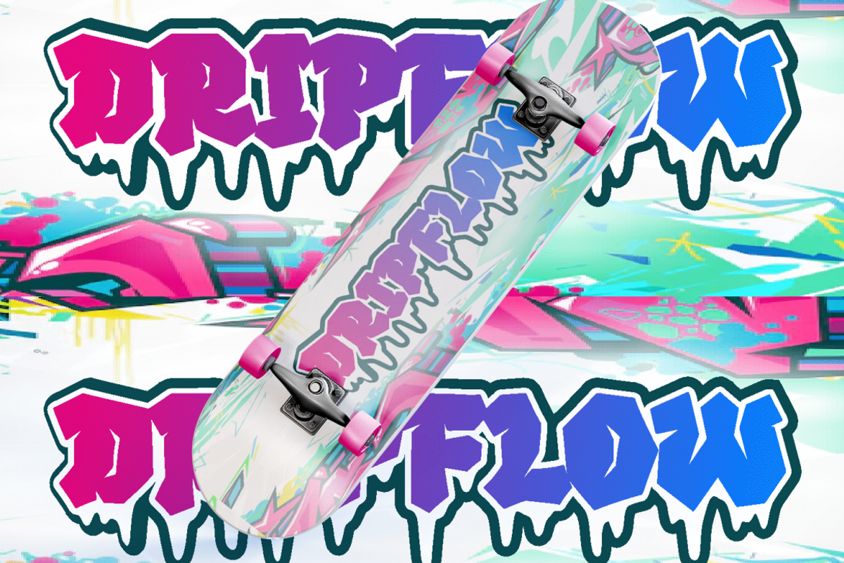 Melting Graffiti - Layered Graffiti, a Font by PutraCetol Studio (Photo 2 of 6)