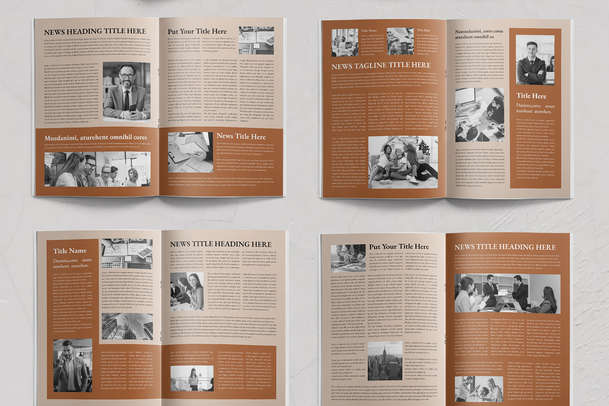 Business News Letter Template, a Stationery Template by ContestDesign (Photo 3 of 3)