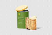 Chips Can Mockup, a Packaging Mockup by zpackcreative (Thumbnail 4 of 4)