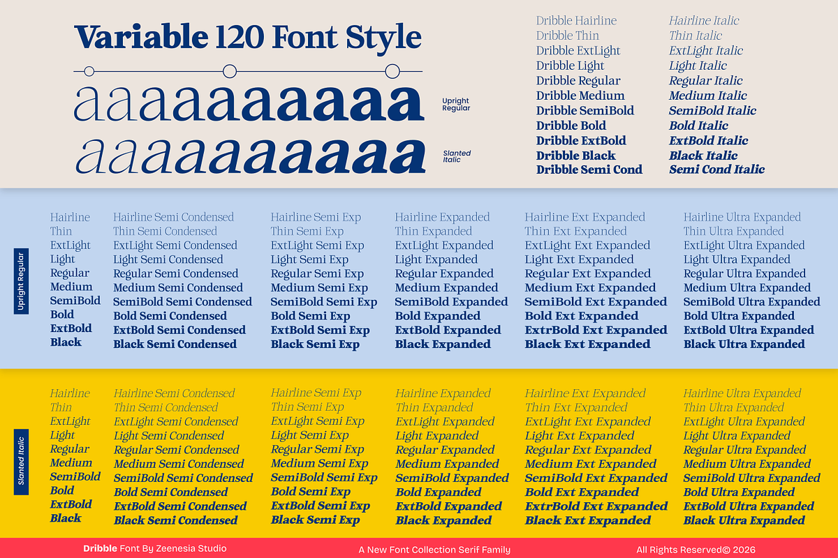 Dribble, a Serif Font by zeenesia (Photo 15 of 19)