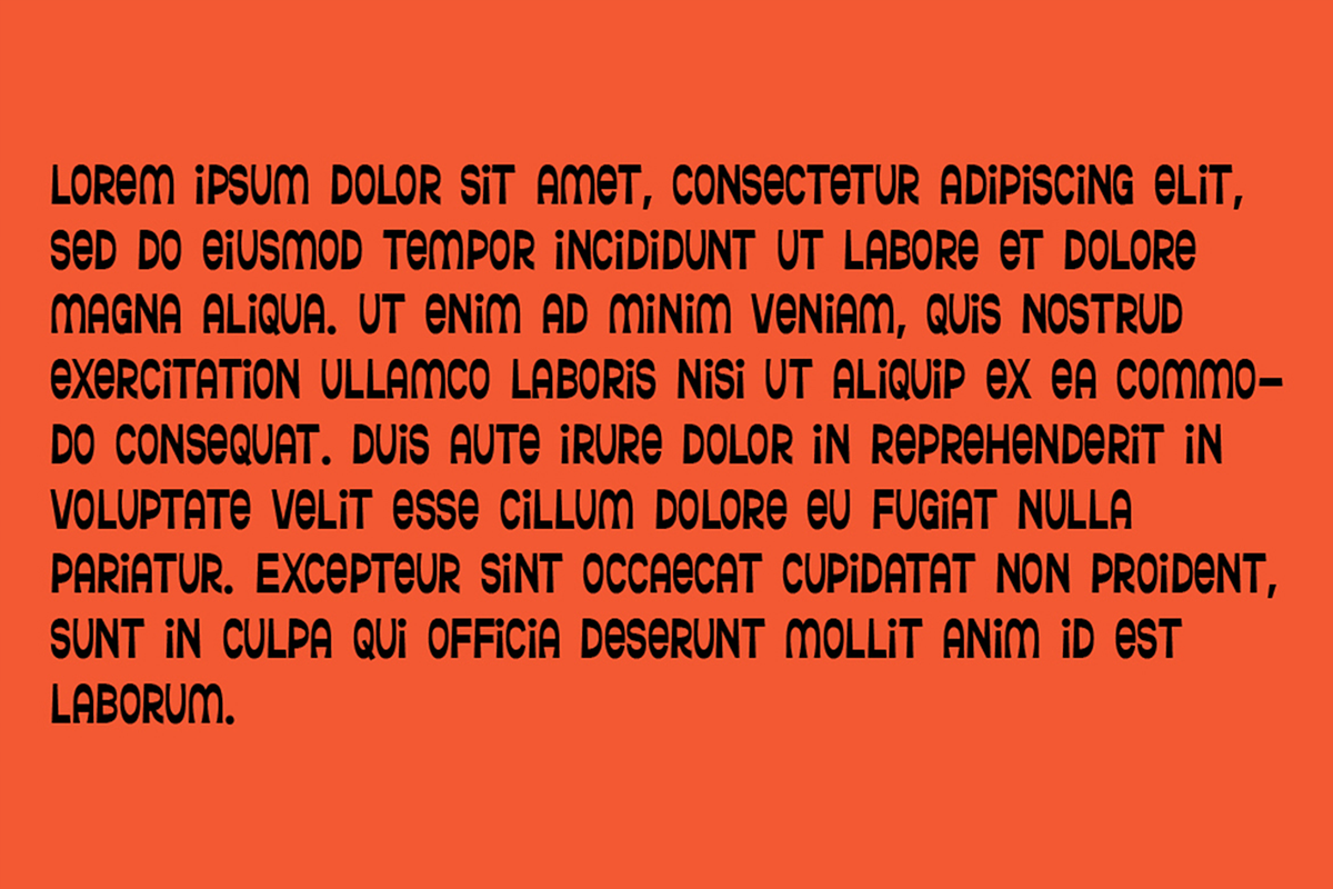 Ferguso - Aesthetic Sans Serif Fonts, a Sans Serif Font by Konstantine Studio (Photo 4 of 5)