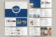 Nonprofit Charity Brochure Landscape, a Brochure Template by Pixelpick (Thumbnail 1 of 9)