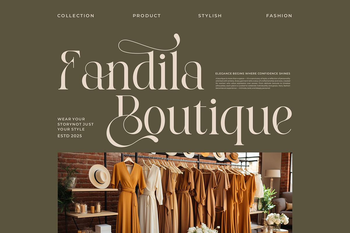 Bralef || Modern Classy Serif Font, a Serif Font by Ermedia Studio (Photo 2 of 10)