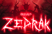 Torn Flesh - Scary Horror Font, a Font by PutraCetol Studio (Thumbnail 5 of 11)