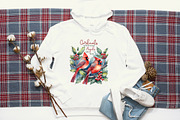 Cardinal Christmas PNG Bundle, a Graphic by CraftlabSVG (Thumbnail 6 of 15)