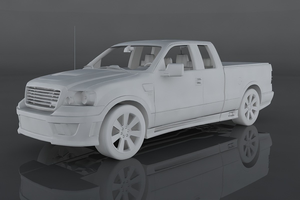 Saleen S331 Supercab, a Cars & Vehicle 3D Model by valtriiu (Photo 12 of 12)