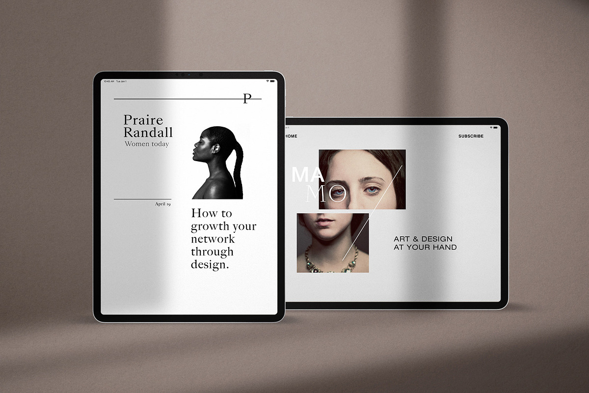 Ipad Pro Mockup Kit, an iPad Mockup by Cuoco (Photo 6 of 10)