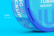Snus Chewing Tobacco one lock 4 PSD, a Packaging Mockup by easymock 2 (Thumbnail 7 of 15)