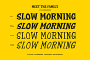 SlugSlab - Playful Slab Serif Family, a Slab Serif Font by agnyhasyastudio (Thumbnail 11 of 18)