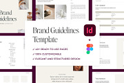 Brand Guidelines Template, a Branding & Logo Template by MargauxQuercy (Thumbnail 1 of 9)