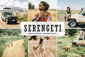 Serengeti Pro Lightroom Presets