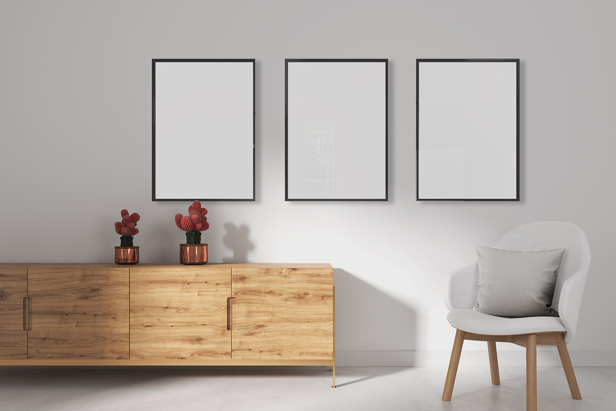 Interior and frames mockup 02, a Product Mockup by Easy Mocks (Photo 6 of 7)