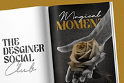 Blank Page - Modern Font Duo, a Script Font by ErgibiStudio (Thumbnail 6 of 11)