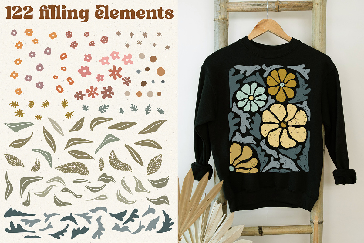 Groovy botanical collection, a Decorative Illustration by marie dricot (Photo 16 of 16)