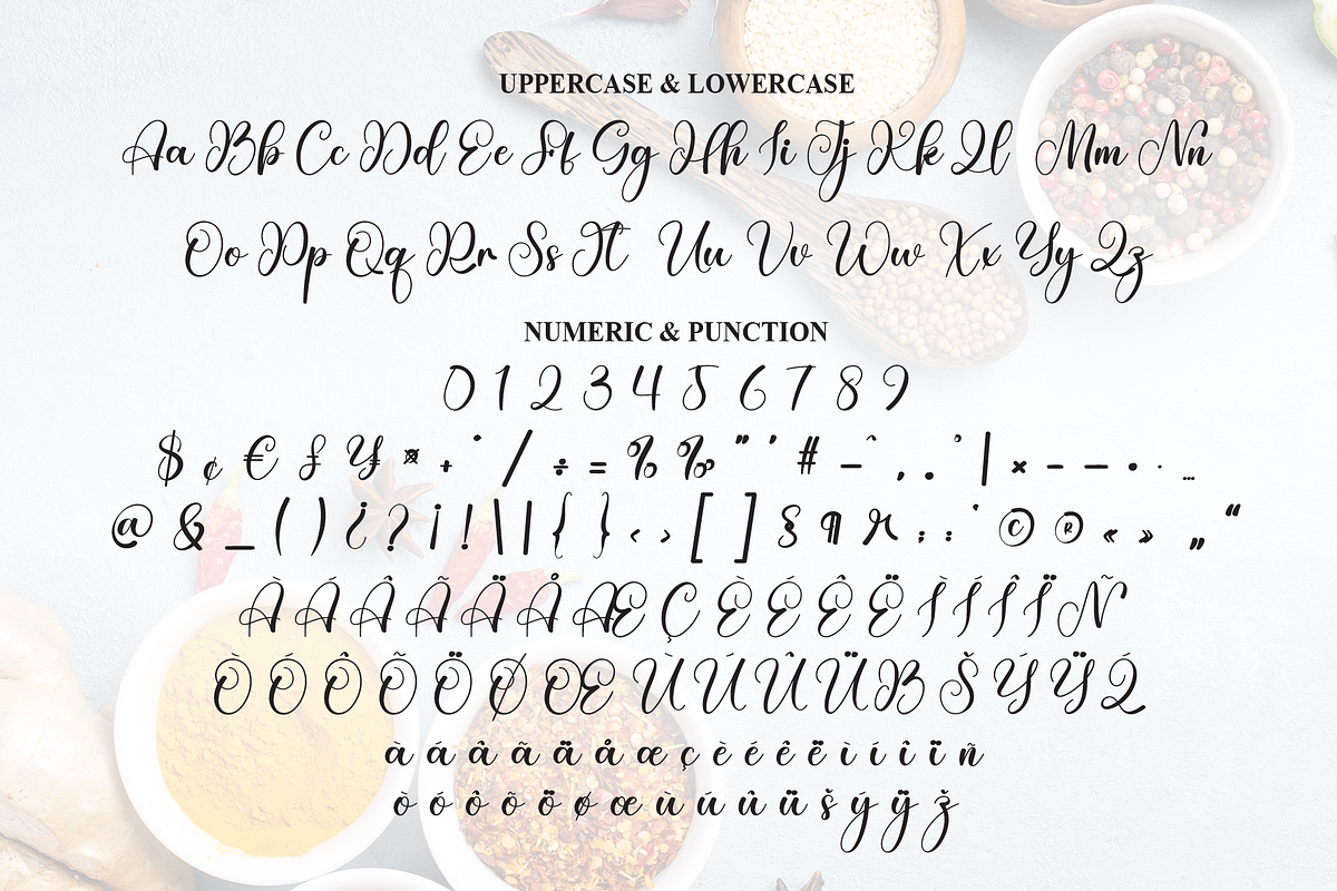 Seasoning | Script Font, a Handwritten Font by Scratchones (Photo 9 of 11)
