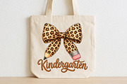 Preppy Kindergarten Pencil Bow PNG, a Seasonal Illustration by CraftArtStudio (Thumbnail 2 of 4)