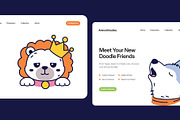 135 Cute Animal Hand-drawn Bundle, an Emoji Icon by Brickclay (Thumbnail 6 of 12)