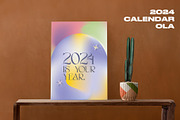 2024 Calendar | OLA, a Stationery Template by Two Sleepy Heads Studio (Thumbnail 1 of 4)
