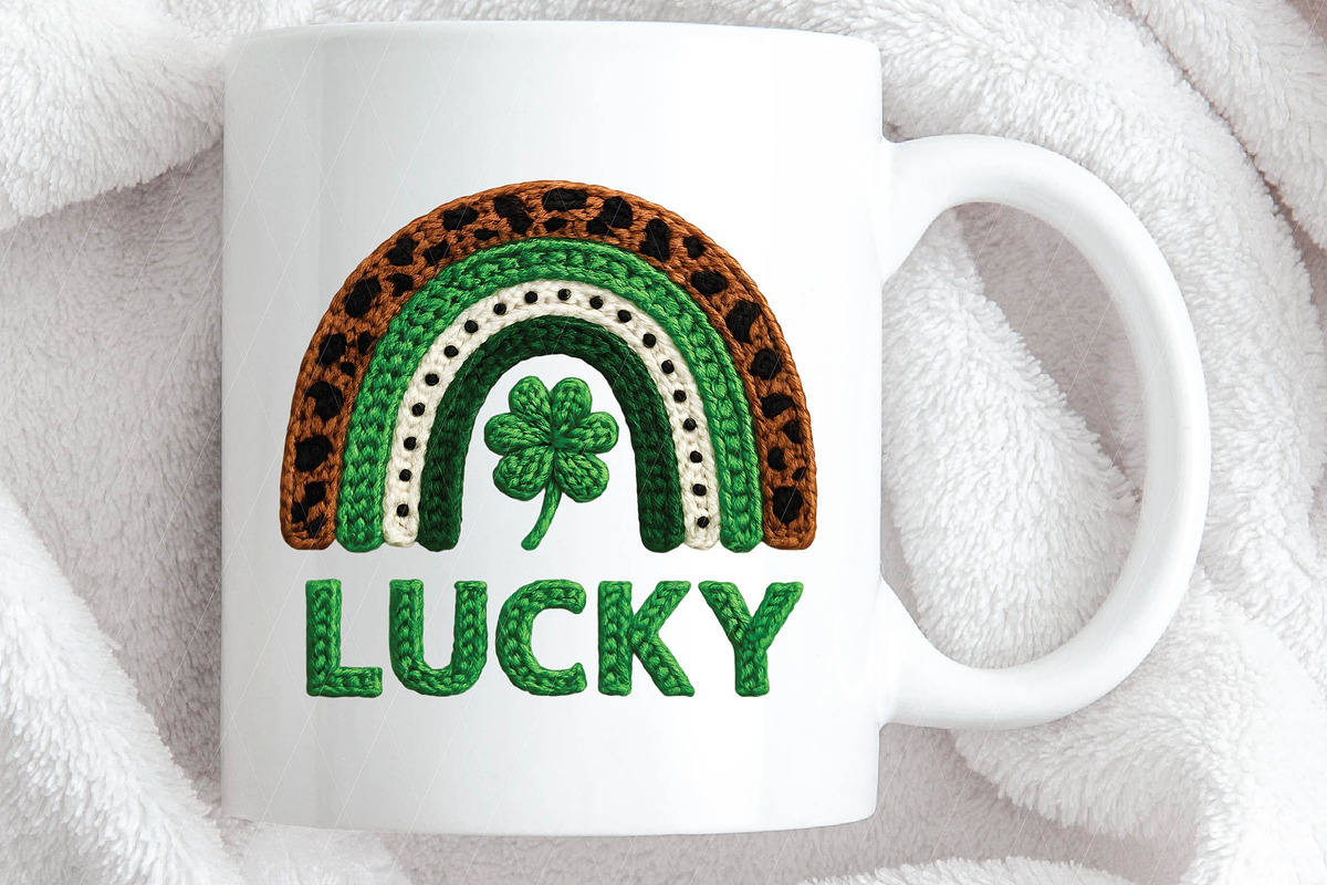 St. Patrick's Day Lucky Rainbow Png, an Illustration by DreamPrint404 (Photo 4 of 6)