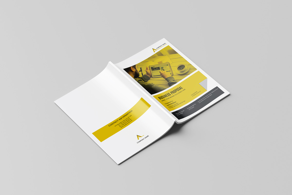 Business Proposal, a Brochure Template by retrographix (Photo 12 of 13)