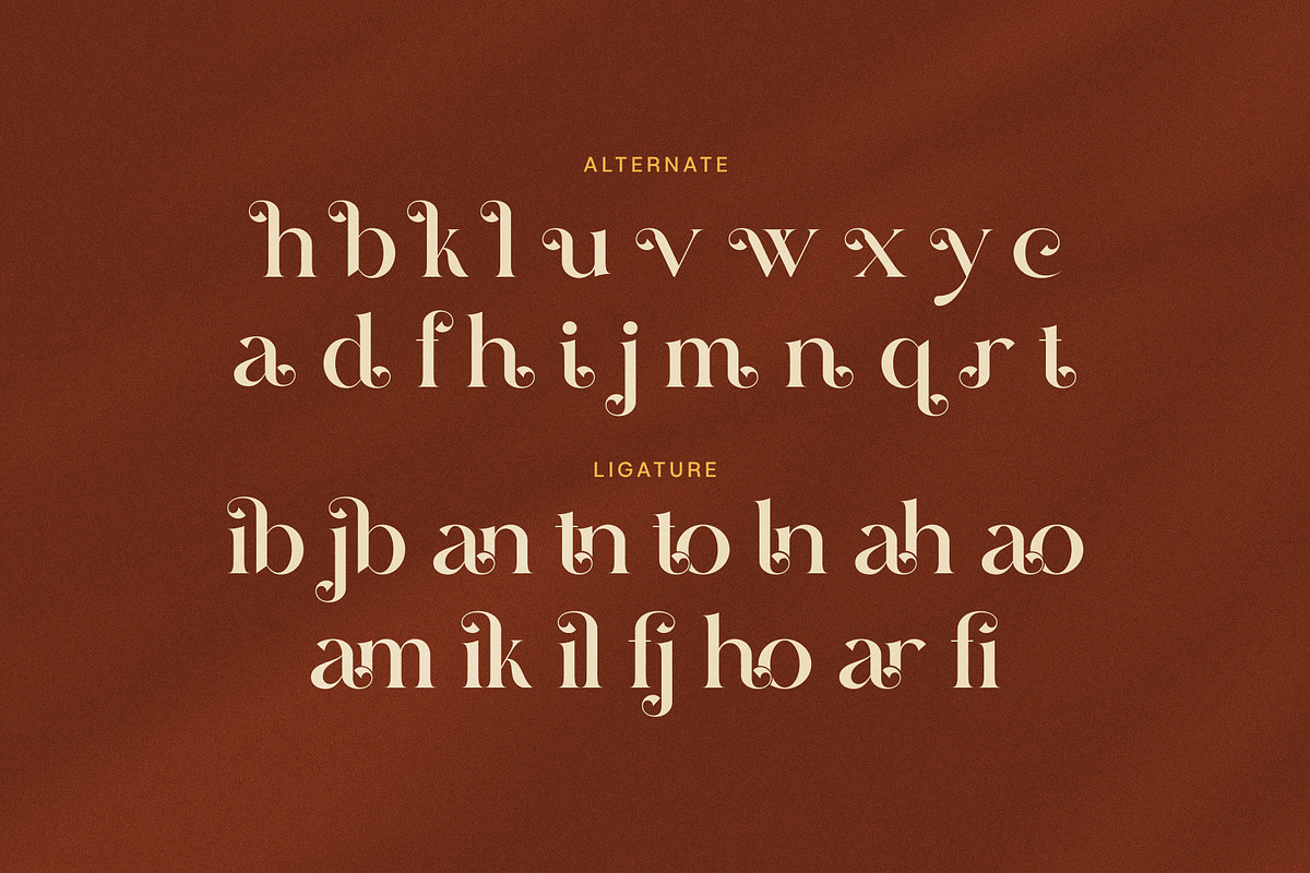 Sancho Elegant Serif Font, a Serif Font by Graphicxell (Photo 8 of 8)
