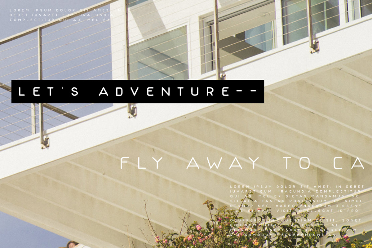 Pasadena | A Nostalgic Font, a Sans Serif Font by Jen Wagner Co (Photo 3 of 4)