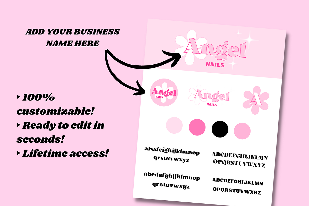 Beauty Branding Kit Templates Bundle, a Branding & Logo Template by PLANETSEL (Photo 4 of 5)