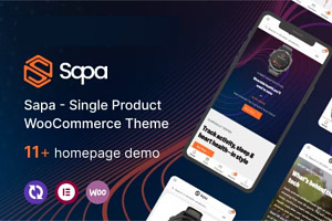 WooCommerce Product Landing Page, a WordPress Template by UInstrument