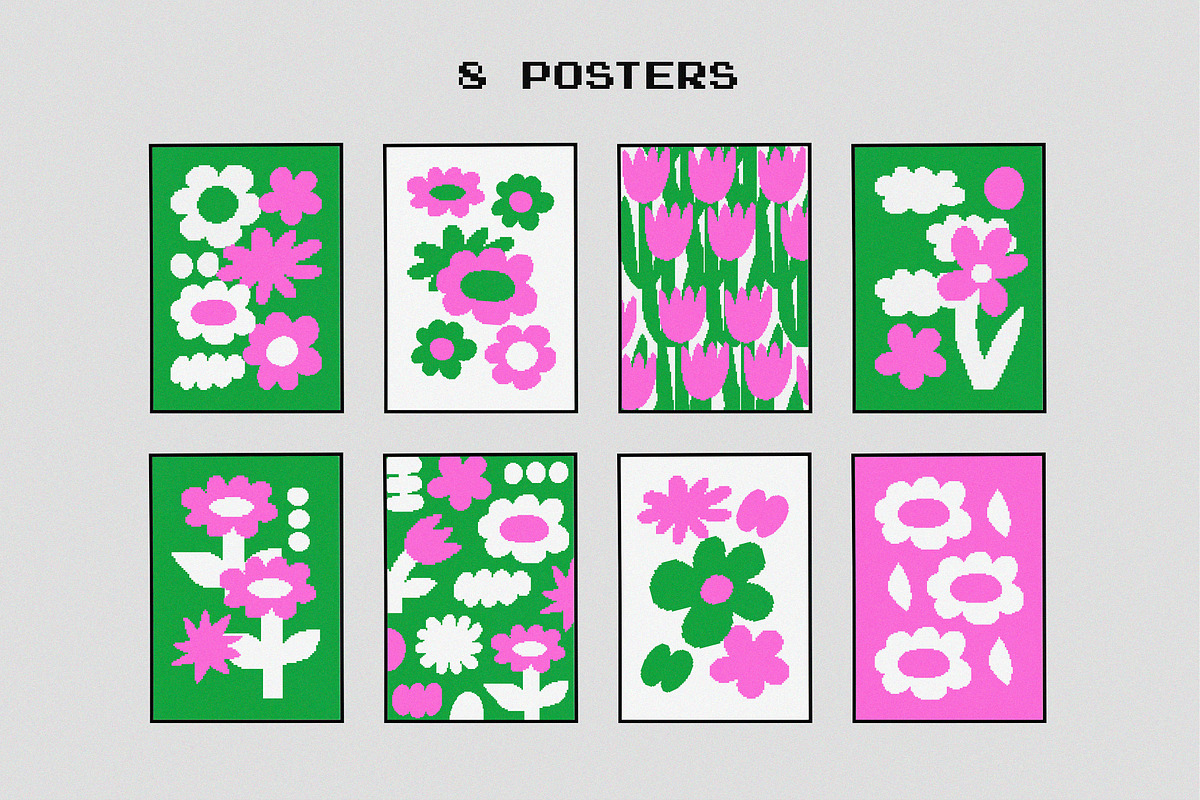 PIXEL BLOOM, a Social Media Template by Bosotochka♥Art (Photo 8 of 10)