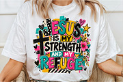 Christian Jesus PNG, Colorful Faith, a Seasonal Illustration by Canvas Craft (Thumbnail 3 of 6)