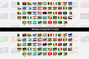 Vector flags of world countries, an Object Graphic by Nazim's Shop (Thumbnail 7 of 9)