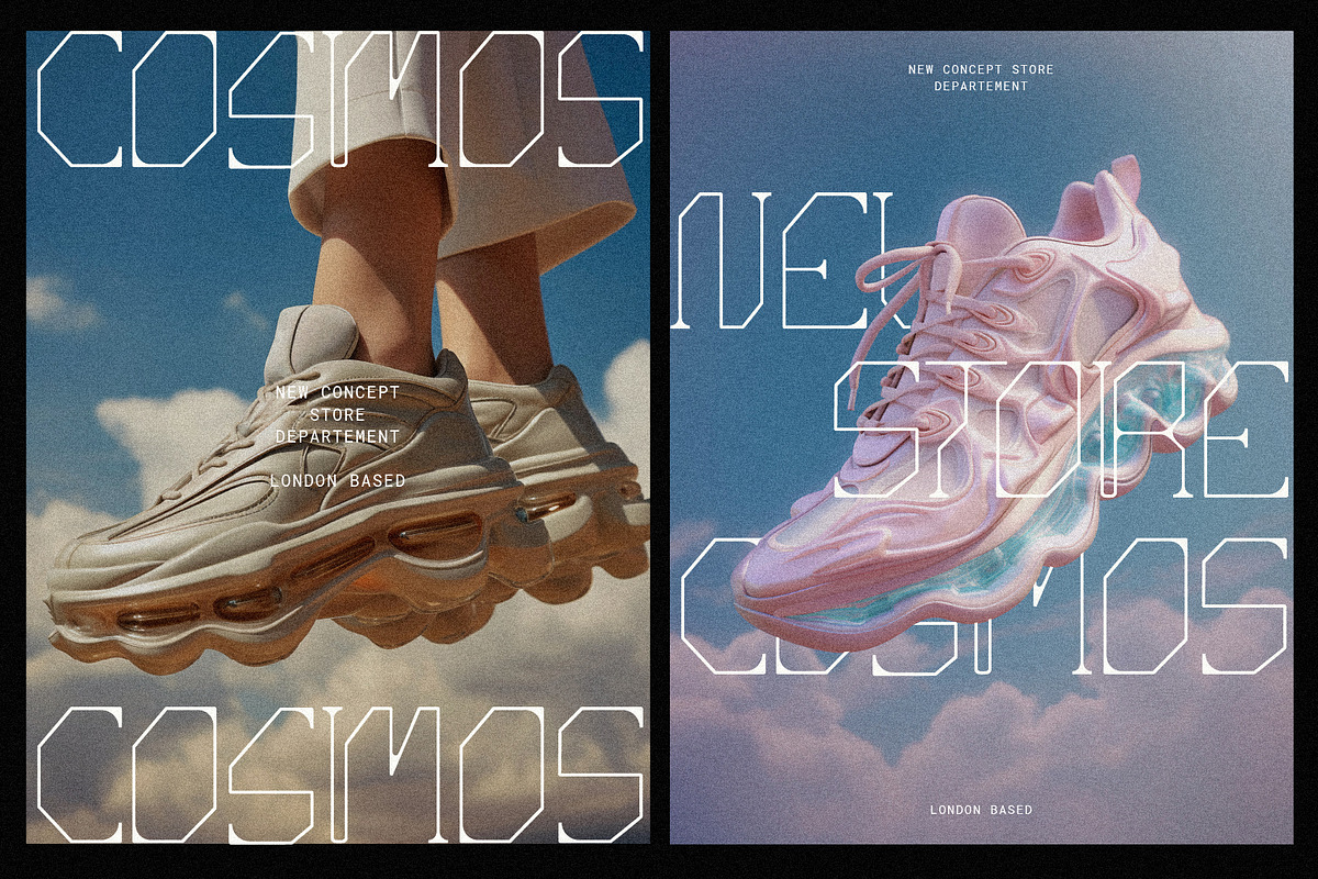 Hypetune - Sleek Futuristic Font, a Serif Font by Invasi Studio (Photo 6 of 10)