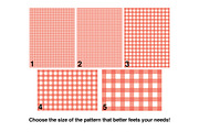 GINGHAM vector pattern, a Pattern Graphic by beguima (Thumbnail 2 of 3)