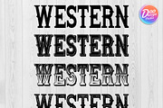 Western Cowboy Font Bundle Alphabet, a Symbol Font by Graphixmania (Thumbnail 2 of 8)